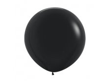 Didelis balionas, juodas (1m.)